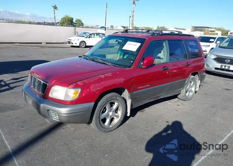 2002 Subaru Forester S z USA, uszkodzony, nr VIN JF1SF65542H702007